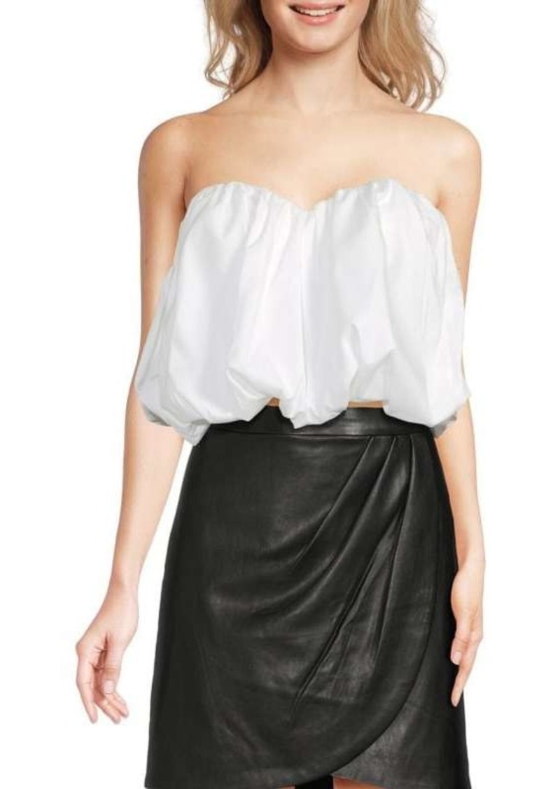 BCBG Max Azria Sweetheart Neckline Crop Top