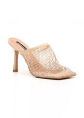 BCBG Max Azria BCBGMAXAZRIA Anita Mesh Sandal in Nude Faux Leather at Nordstrom Rack