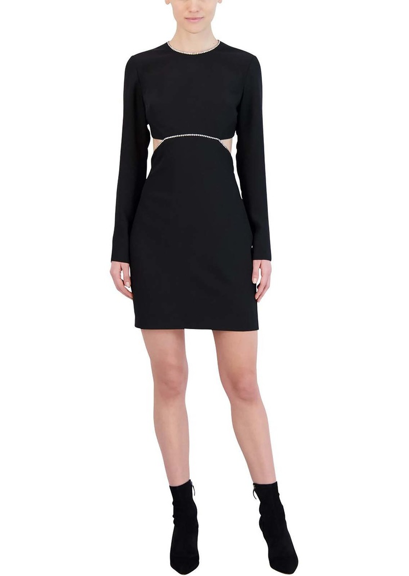 BCBG Max Azria Womens Embellished Mini Cocktail and Party Dress