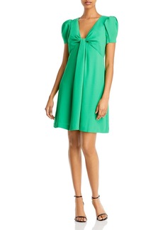 BCBG Max Azria Womens Knot-Front Mini Cocktail and Party Dress