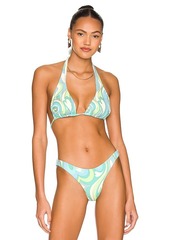 Beach Bunny Dee Tri Bikini Top
