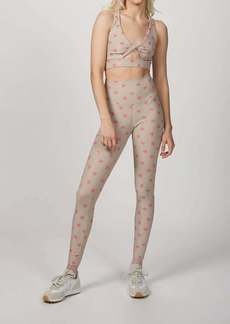 Beach Riot Ayla Legging In Taupe Heart