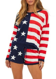 Beach Riot American Flag Sweater