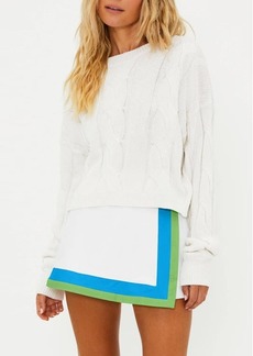 Beach Riot Clarice Cotton Cable Sweater