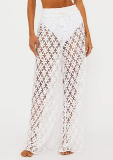 Beach Riot Foster Wide Leg Lace Cover-Up Pants