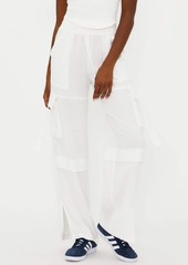 Beach Riot Gianna Cotton & Linen Cargo Pants