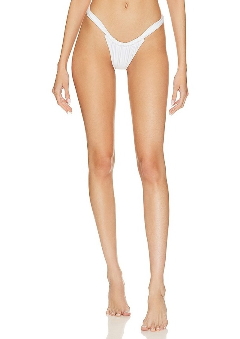 BEACH RIOT Joan Lurex Bikini Bottom