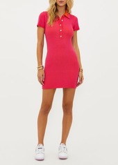 Beach Riot Presley Rib Polo Sweater Dress