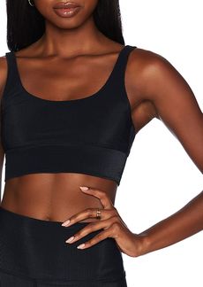 Beach Riot Women's Leah Sports Bra, XS, Black