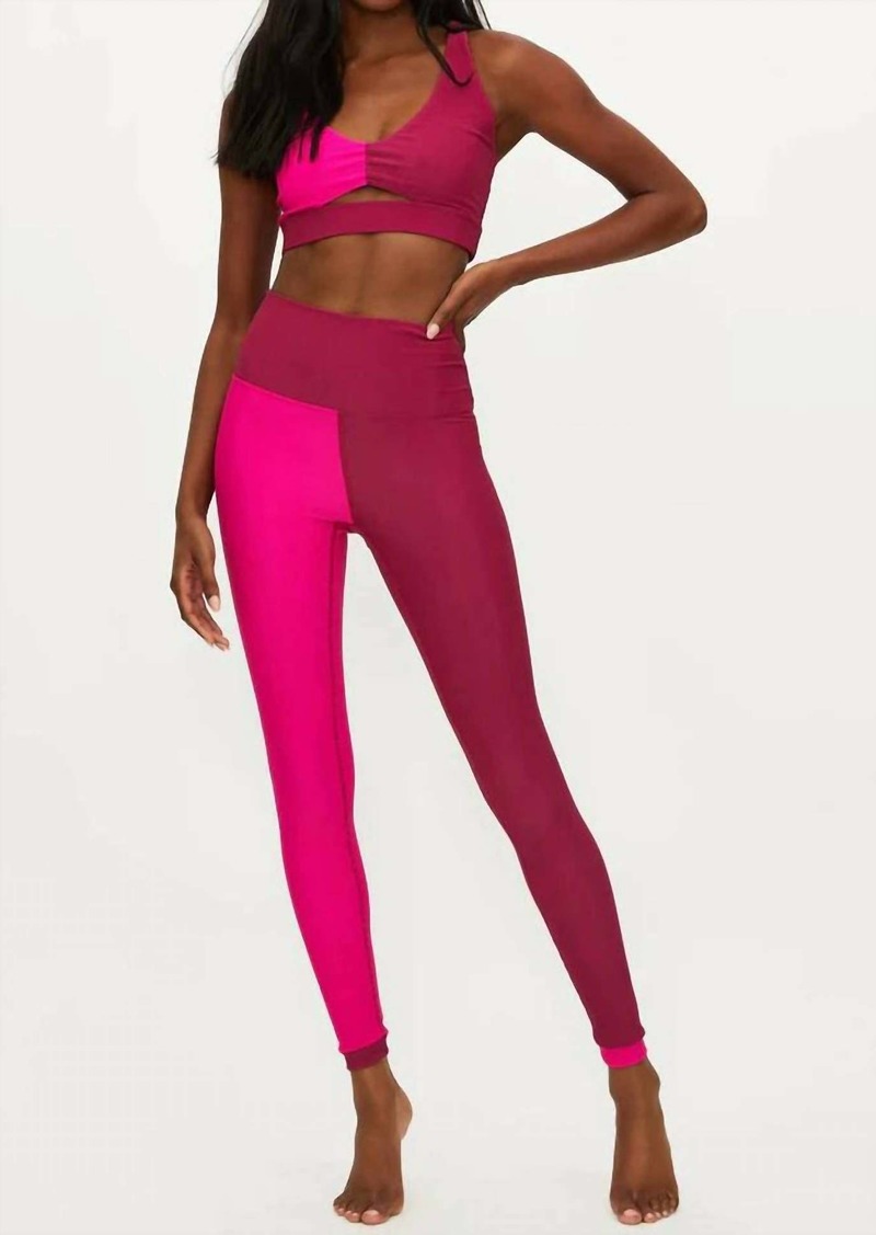 Beach Riot Genesis Legging In Sweetheart Colorblock