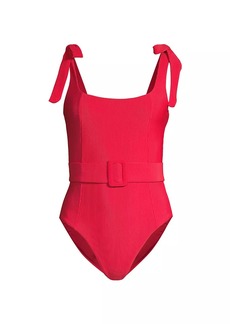 Beach Riot Sydney Ribbed One-Piece Swimsuit