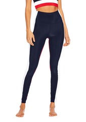 Beach Riot Color Block Leggings in Red White Blue at Nordstrom