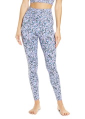 Beach Riot Piper Ditsy Floral Print High Waist Leggings in Black Floral at Nordstrom