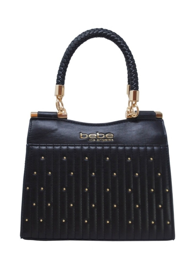 Bebe Bebe Aliah Stud Micro Shopper Crossbody Handbags