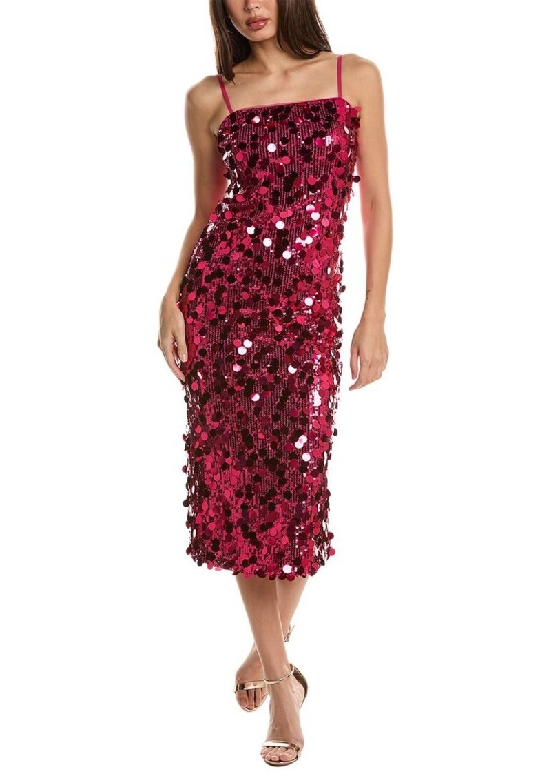 Bebe Sequined Midi Dress