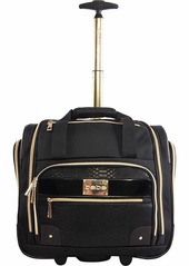 BEBE Women's Evans Wheeled Under The Seat Carry On Bag