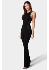 Bebe Women's Knit Illusion Jumpsuit - Black