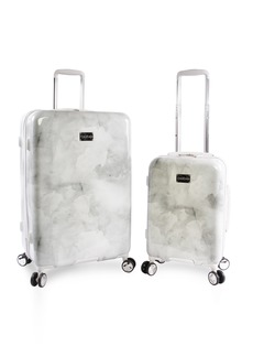 BEBE Women's Lilah 2 Piece Set Suitcase with Spinner Wheels