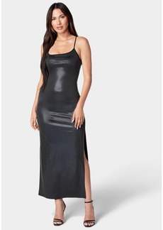 Bebe Women's Long Straight Maxi Dress - Black