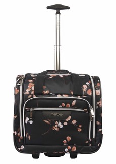 BEBE Women's Valentina-Wheeled Under The Seat Carry-on Bag
