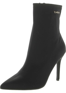 bebe KANDEY Womens Zipper Pointed Toe Ankle Boots