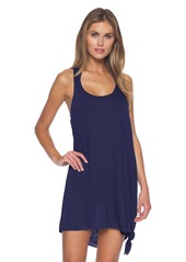 Becca by Rebecca Virtue Breeze Lightweight Beach Dress-Knot Side Tie Bathing Suit Cover Ups for Women