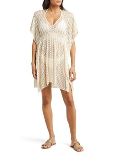 Becca Golden Sheer Lace Cover-Up Tunic