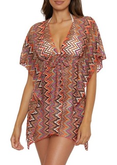 Becca Sundown Tie Front Cover-Up Tunic