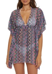 Becca Sundown Tie Front Cover-Up Tunic