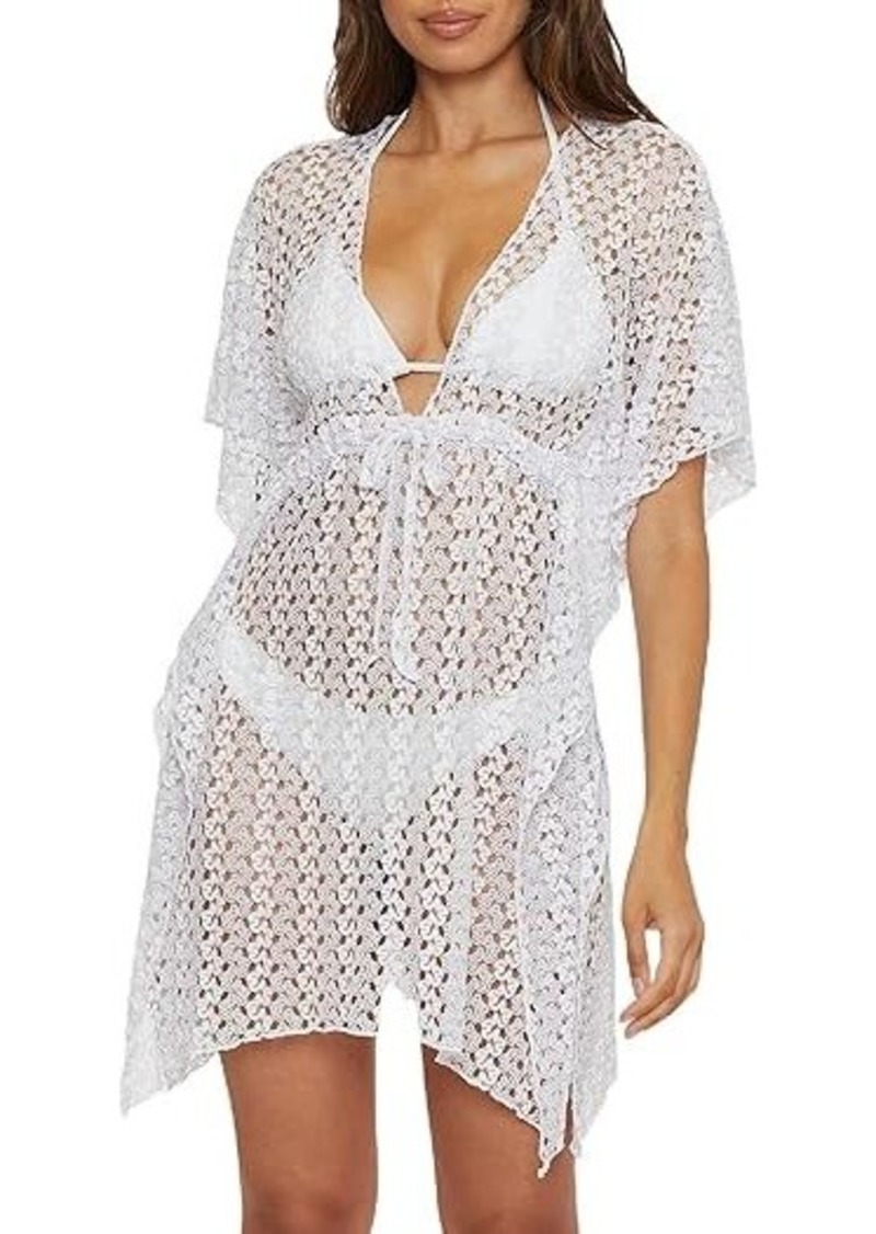 Becca Platinum Lace Crochet Tunic