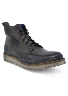 Bed Stu Lincoln Moc Toe Boot in Graphite Rustic at Nordstrom