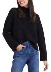 Bella Dahl A-Line Turtleneck Mohair-Blend Sweater