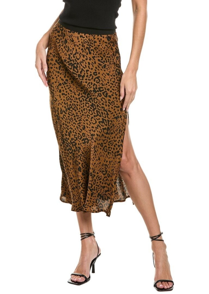 Bella Dahl Contrast Midi Skirt