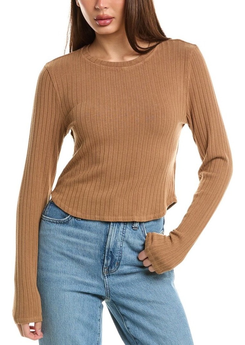 Bella Dahl Crop Crewneck Top