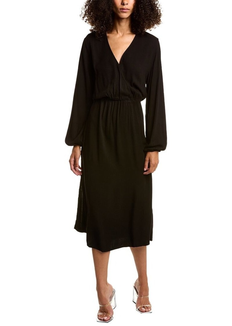 Bella Dahl Cross Front Belted Maxi Dress