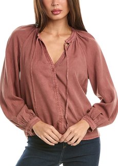 Bella Dahl Full Sleeve Raglan Button Down