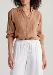 Bella Dahl Linen Button-Up Shirt