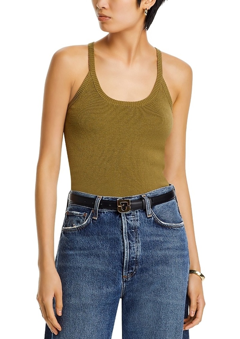 Bella Dahl Round Neck Sweater Tank Top