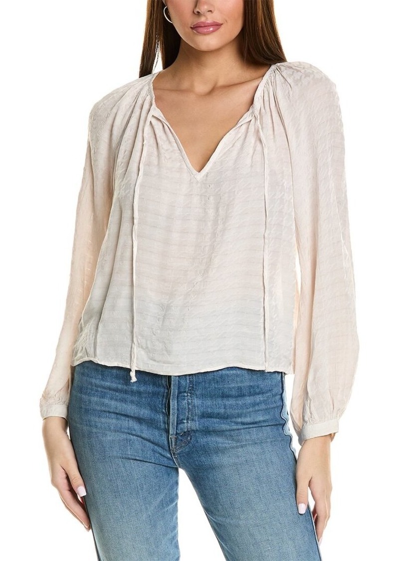 Bella Dahl Shirred Blouse