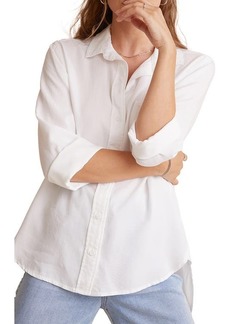 Bella Dahl Shirttail Button-Up Shirt in White at Nordstrom