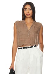 Bella Dahl Sleeveless Elastic Waist Pullover