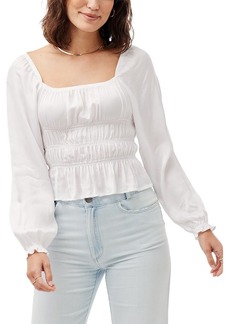 Bella Dahl Smocked Bodice Top