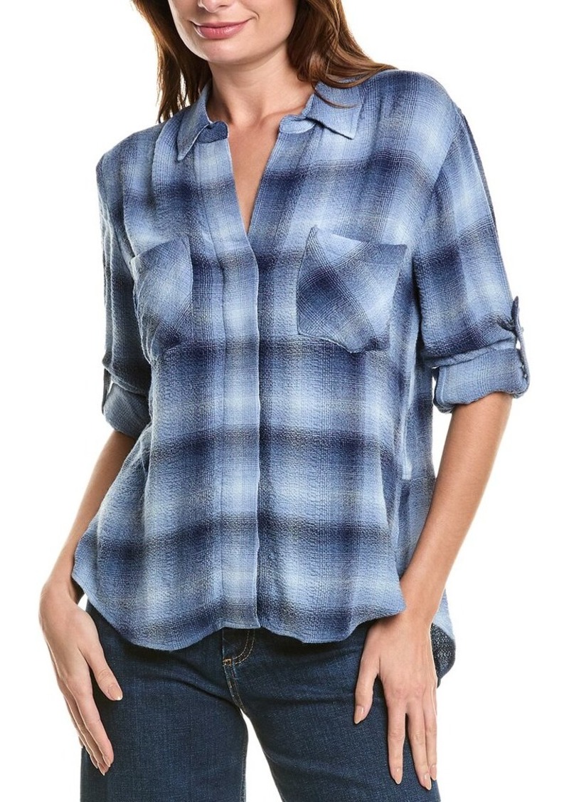 Bella Dahl Split Back Button Down Shirt