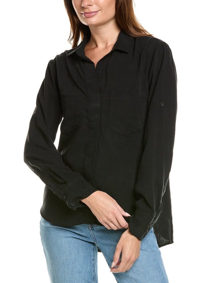 Bella Dahl Split Back Button-Down Shirt