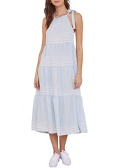 Bella Dahl Tiered Halter Midi Dress