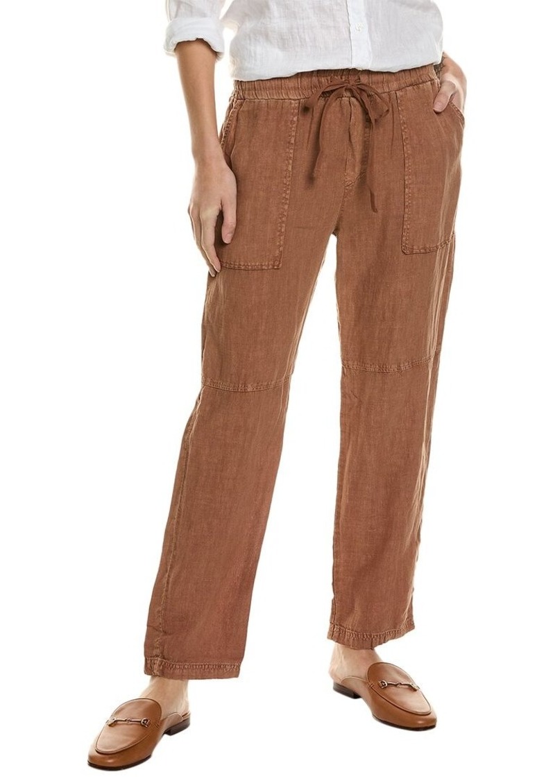 Bella Dahl Utility Tie-Waist Linen Trouser