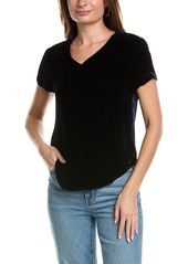 Bella Dahl V-Neck Silk-Blend T-Shirt