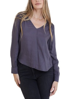 Bella Dahl V-Neck Smocked Blouse