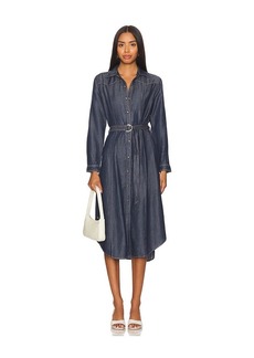 Bella Dahl Western Yoke Midi Dress