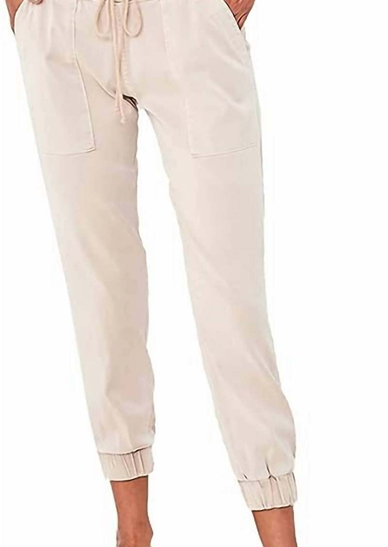 Bella Dahl Pocket Jogger In Tan